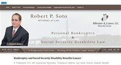 Desktop Screenshot of disabilityandbankruptcylaw.com