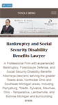 Mobile Screenshot of disabilityandbankruptcylaw.com